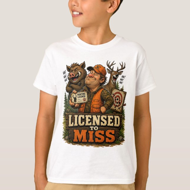 Camiseta Licensed To Miss (Frente)