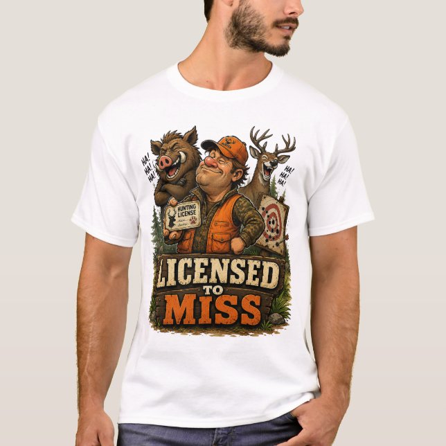 Camiseta Licensed To Miss (Frente)