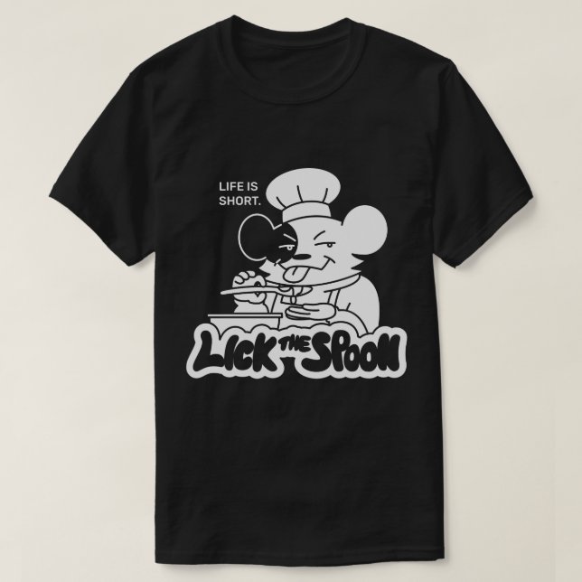 Camiseta Lick a Spoon! (Frente do Design)