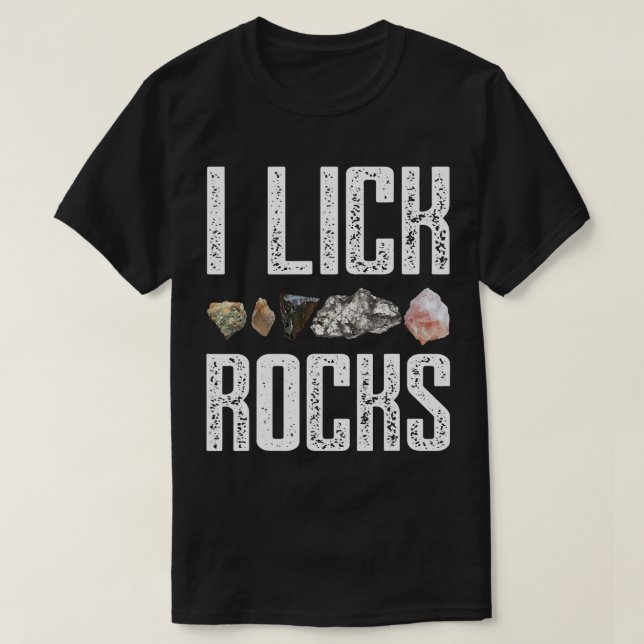 Camiseta Lick Rocks Collector Rockounter Crystal C (Frente do Design)