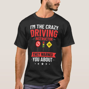Camiseta Lições de Escola de Instrutor de Condução Educação
