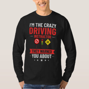 Camiseta Lições de Escola de Instrutor de Condução Educação