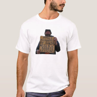 Camiseta Lições do karaté