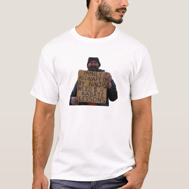 Camiseta Lições do karaté (Frente)
