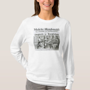 Camiseta Lições e instruções novas