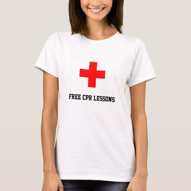 Camiseta Lições livres do CPR (Frente)