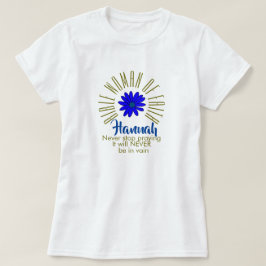 Camiseta Lições para as mulheres Bíblias de Faith Hannah Ch