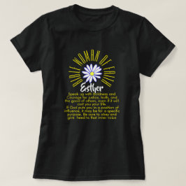 Camiseta Lições Para Mulheres Bíblias De Fé Esther Christia