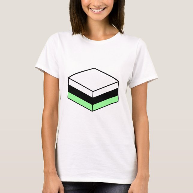 Camiseta Licorice All Sorce - Branco, Preto e Verde-Casa (Frente)