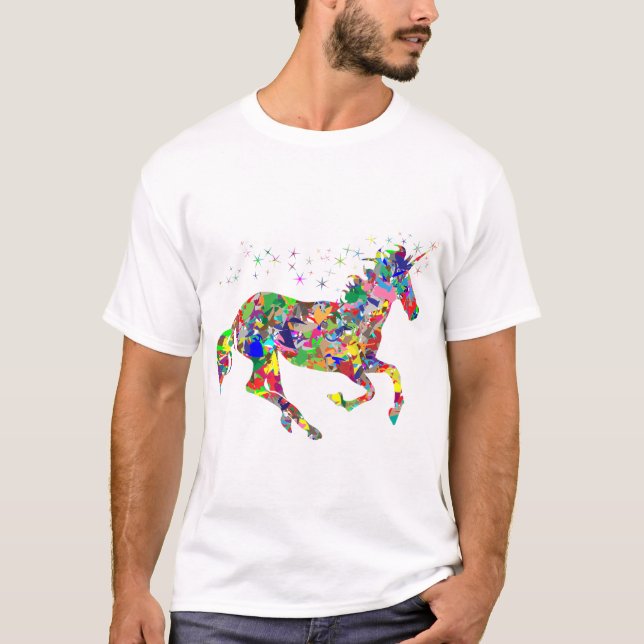 Camiseta Licorne Rainbow (Frente)