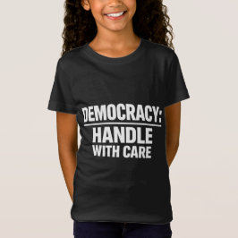 Camiseta Lide com a Democracia com Cuidado
