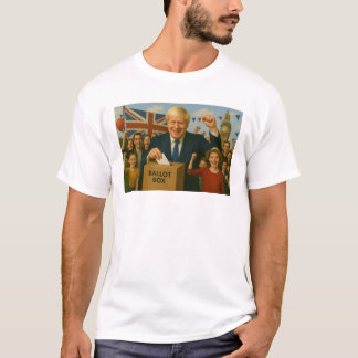 Camiseta Líder Britânico Casts Voto Histórico