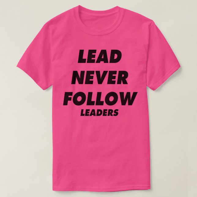 Camiseta Líder Chefe de Chaves Nunca Siga Capa de telefone  (Frente do Design)