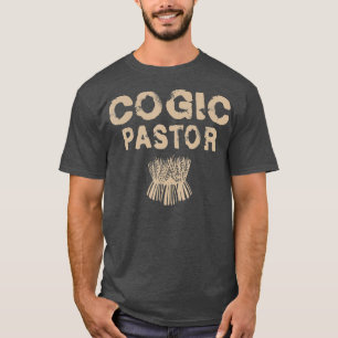 Camiseta Líder cristão do Pastor da Igreja COGIC Faith
