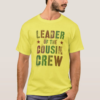 Camiseta LÍDER DA Tia Engraçada da Tripulação do Condado