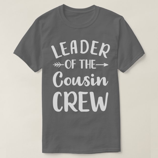 Camiseta Líder da tripulação 2 (Frente do Design)