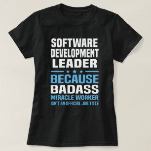 Camiseta Líder de desenvolvimento de software