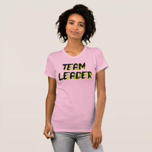 Camiseta LÍDER DE EQUIPE - (frente E verso)