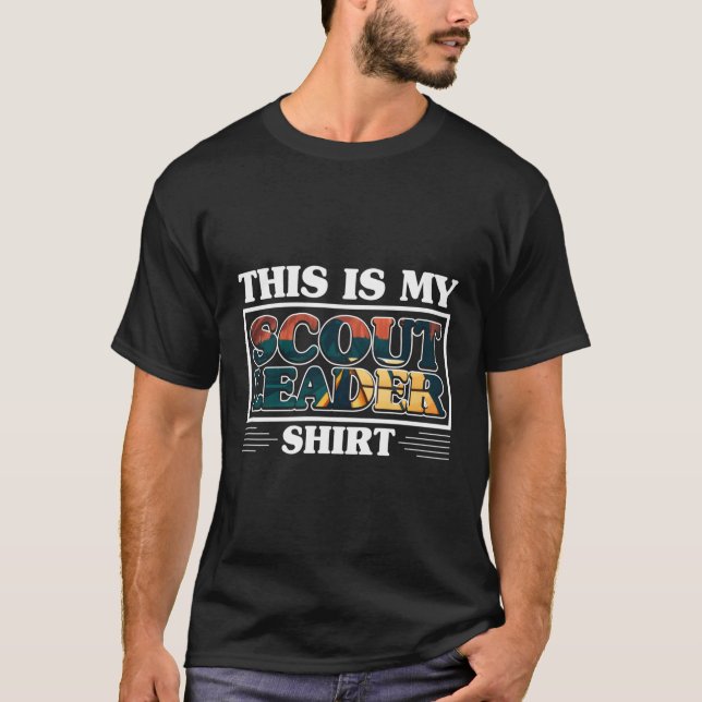 Camiseta Líder de escoteiro (Frente)