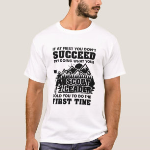 Camiseta Líder de escoteiro