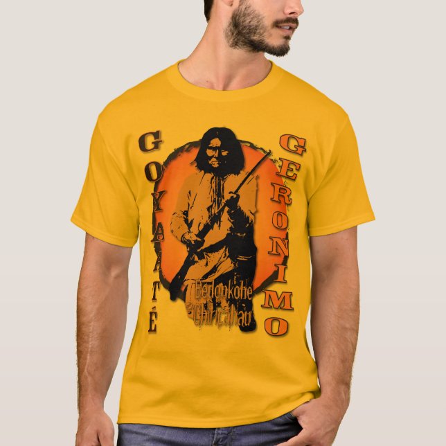 Camiseta Líder de Geronimo Bedonkohe Chiricahua (Frente)