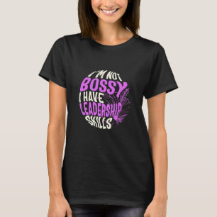 Camiseta Líder de Liderança Motivando Mães de Chefe Inspira
