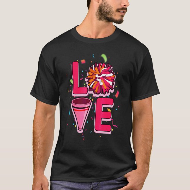 Camiseta Líder de torcida Animando a torcida 1 (Frente)