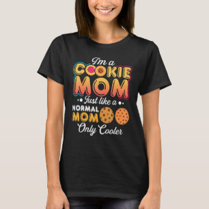 Camiseta Líder de Tropa de Meninas e Mãe de Biscoito Femini