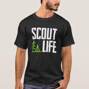 Camiseta Líder do Escoteiro Ataque Presentes de Itinerância