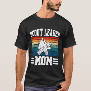 Camiseta Líder do escoteiro Mãe Líder do Escoteiro