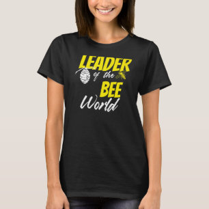 Camiseta Líder Do Mel Apiarista Abelhas Do Mundo Da Abelha