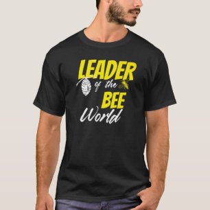 Camiseta Líder Do Mundo Das Abelhas Apicultor Apiarista Mel