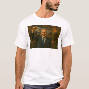 Camiseta Líder Israelense Levanta Suas Tropas