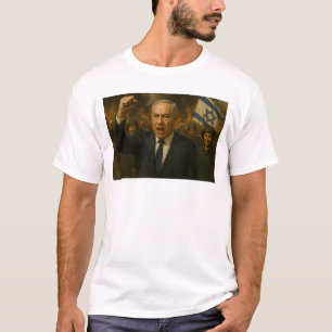 Camiseta Líder Israelense Levanta Suas Tropas