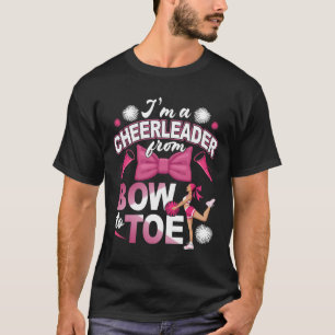 Camiseta Liderança de torcida da fita ao pé Cheerleading Ap