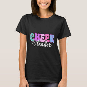 Camiseta Liderança de torcida para garota da equipe de líde