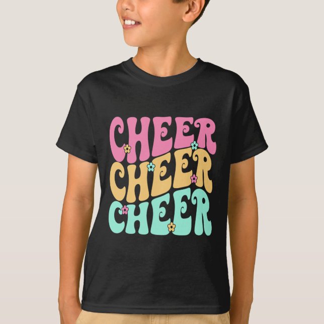 Camiseta Liderança de torcida para garota da equipe de líde (Frente)