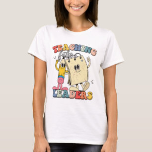Camiseta Lideranças Futuras do Ensino Retro Groovy Professo