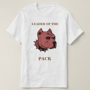 Camiseta Líderes de nascer com Design Pit-Bull
