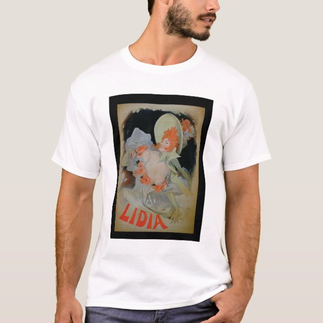 Camiseta "Lidia", 1895 (litho da cor) (Frente)
