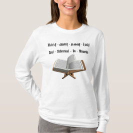 Camiseta Lido: Entenda Do Memorizar Corão