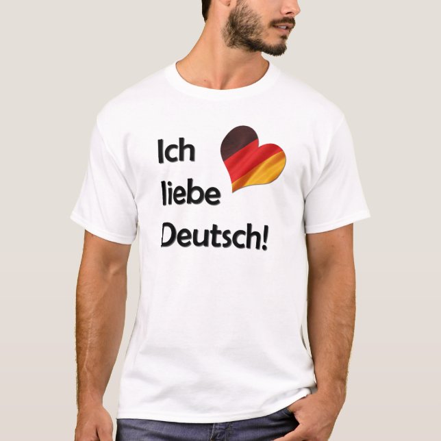 Camiseta Liebe Deutsch de Ich (Frente)