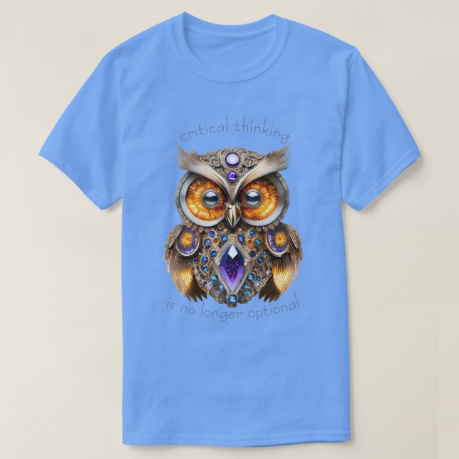Camiseta Life Experience Owl 03 (Frente do Design)