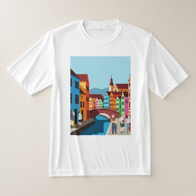 Camiseta Life in a tourist city (Postura )