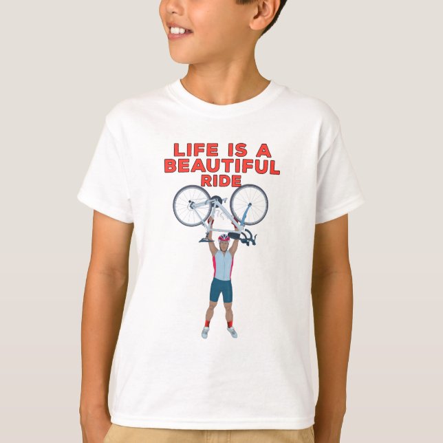Camiseta Life is a Beautiful Ride (Frente)
