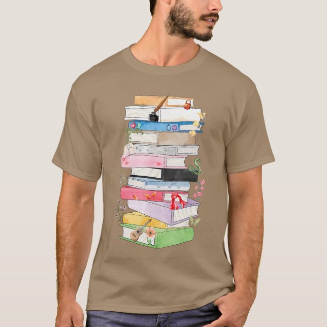 Camiseta Life of A Reader Funny Book Lovers Book Nerds Book (Frente)