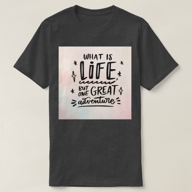 Camiseta Life quotes 3 (Frente do Design)