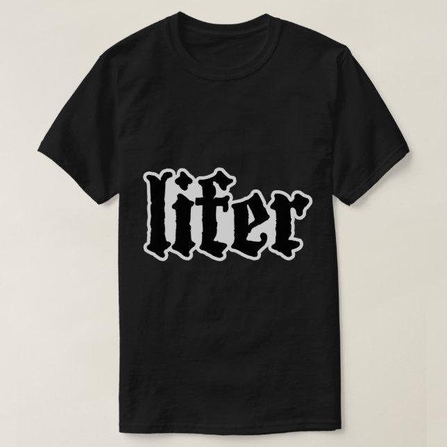 Camiseta Lifer Down NOLA Sticker (Frente do Design)