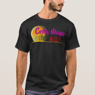 Camiseta Life'S A Beach Costa Maya Mexico