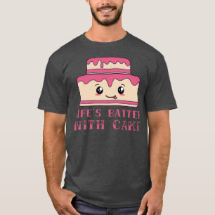 Camiseta Lifes com Design de bolo para Decorador de Bolo